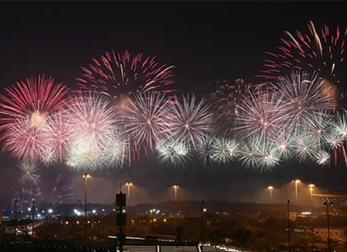 冕宁县焰火晚会